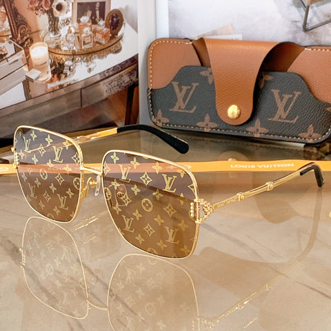 L V - Print Sunglasses