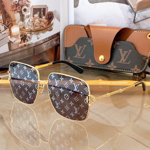 L V - Print Sunglasses