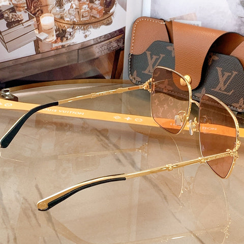 L V - Print Sunglasses