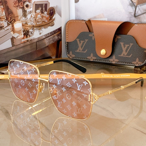 L V - Print Sunglasses