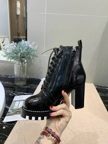 Lv black boots