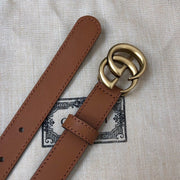 G u c c i brown belt