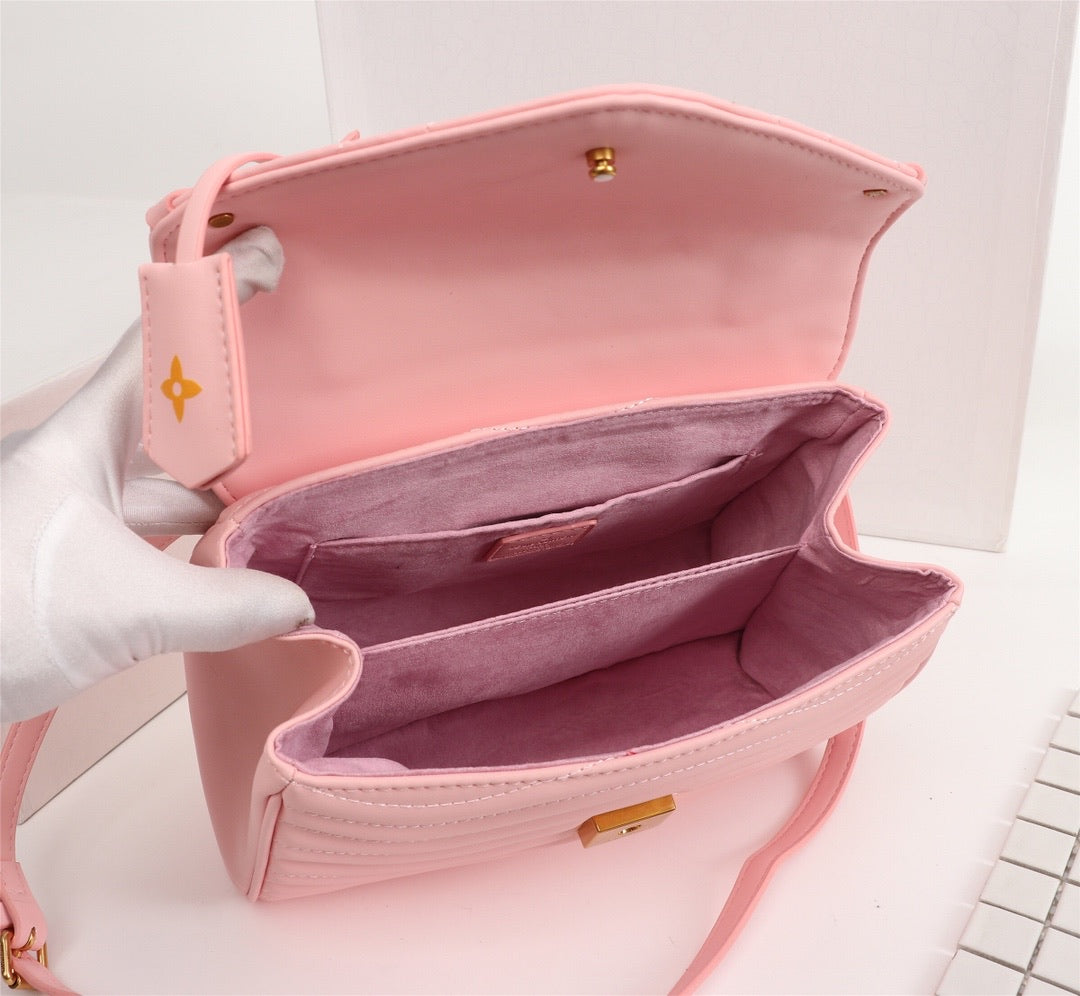 cute pink color handbag
