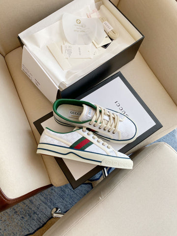 G u c c I tennis sneakers