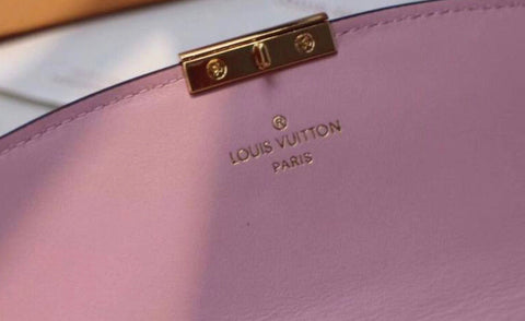 wallet brown and pink