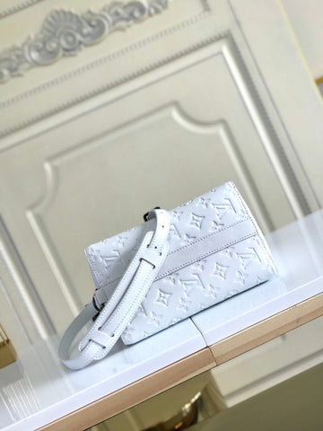 Monogram Empreinte white