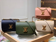 White fashion handbag