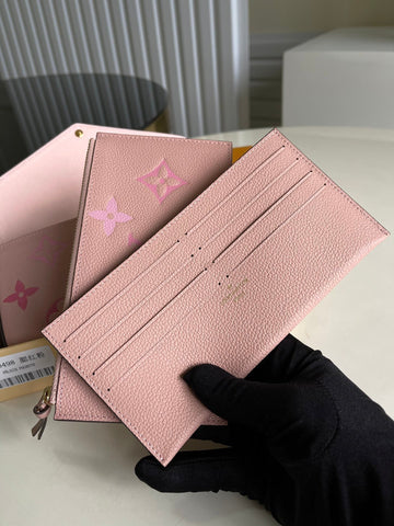 card holder pochette pink