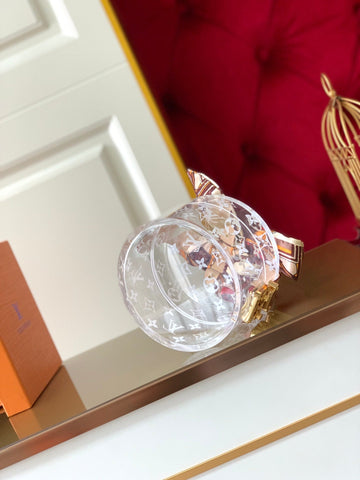 Transparent jewelry box
