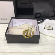 G u c c i white belt