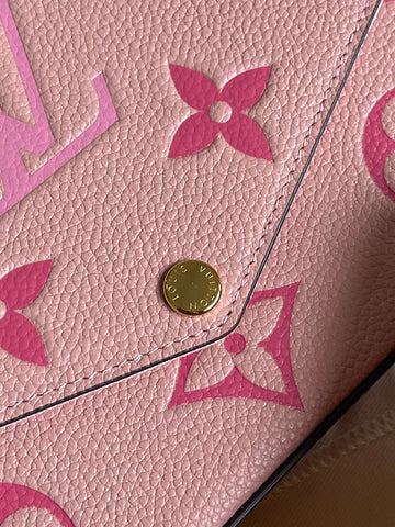 card holder pochette pink