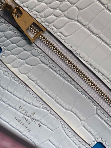 circle accessory white handbag