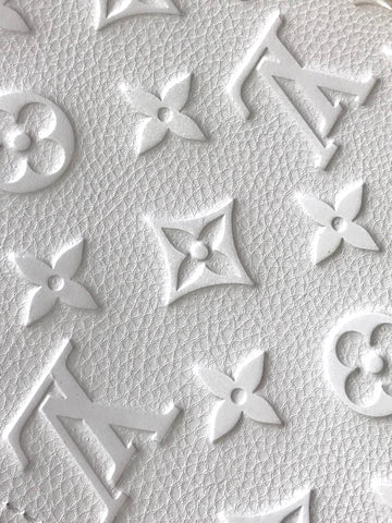 Monogram Empreinte white
