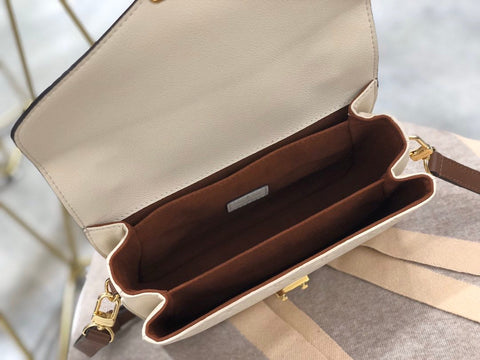metis white handbag