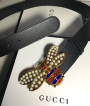 G u c c i bee belt
