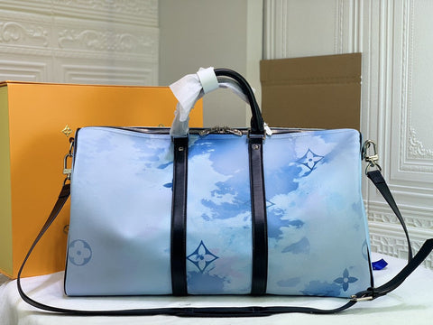 blue duffle 40cm