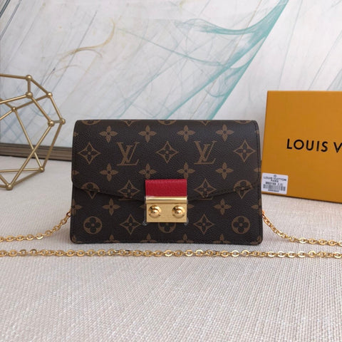 handbag red Size:21×13.5×5cm