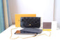 pouch black handbag