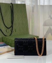 G u c c i black W19 H10 D4cm