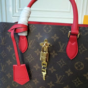 retro flower handbag