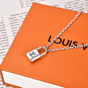 Lock necklace