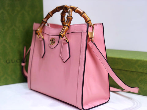 G u c c i pink Diana 20x 16x 10 or 27x 24x 11