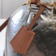 silver handbag