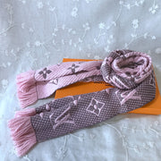 fashion pink scarf