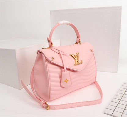 cute pink color handbag