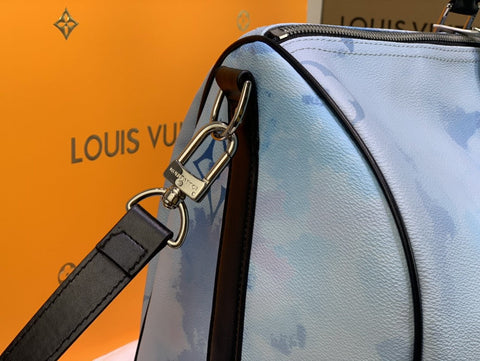 blue duffle 40cm