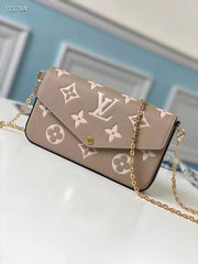 pouch brown handbag