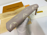 Zipper card hold wallet