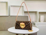 pouch gold handbag