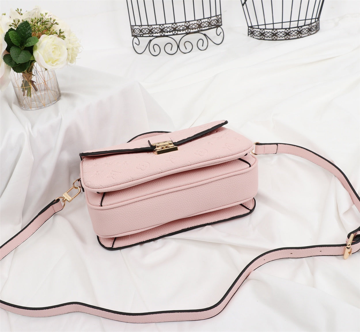 pochette handbaf in pink