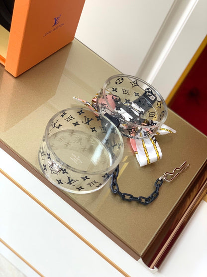 Transparent jewelry box
