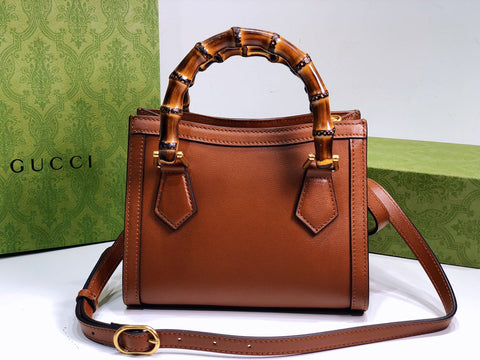 G u c c i brown Diana 20x 16x 10 or 27x 24x 11