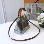 silver handbag