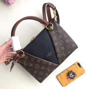 monogram black handbag