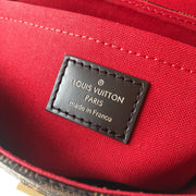 Checkered pattern handbag