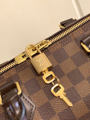Brown color handbag speedy 30 cm