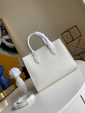 white new handbag