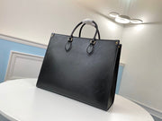 handbag black tote