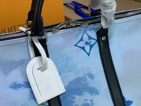 blue duffle 40cm