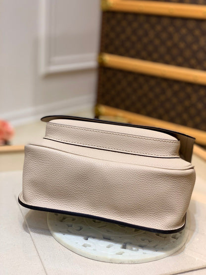 White fashion handbag
