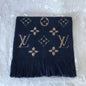 fashion navy scarf