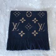 fashion navy scarf