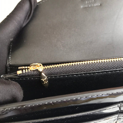 Shiny skin wallet 19*10cm