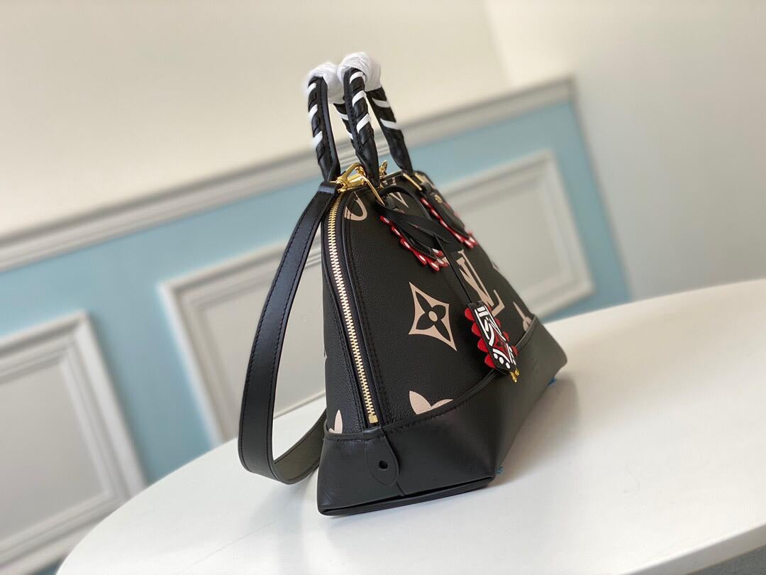 handbag née red