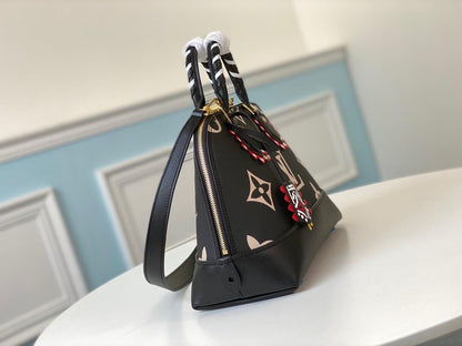 handbag née red
