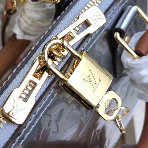 silver handbag